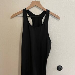 Black Racerback Tank Top